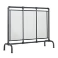 thumbnail image 5 of Celeste 1 Panel Iron Fireplace Screen 36" W x 29" H, Black, 5 of 9