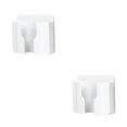 thumbnail image 4 of Inteprter Soporte colgante para carga de teléfono móvil, caja de almacenamiento montada en soporte de Control remoto masculino multifunción montado en Blanco 2piezas Inteprter CBP065438, 4 of 6