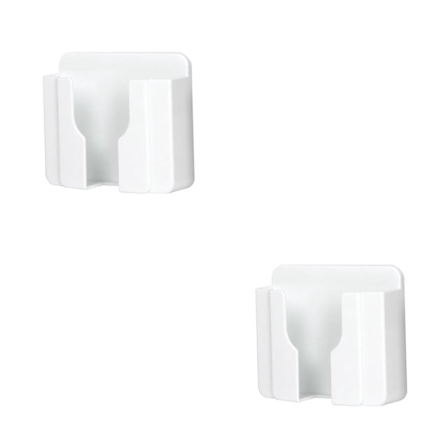 Advancent Soporte colgante para carga de teléfono móvil, caja de almacenamiento montada en soporte de Control remoto masculino multifunción montado en Blanco 2piezas Advancent CBP065438