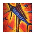 thumbnail image 2 of "Swordfish by the Sea" - Canvas, 2 of 25