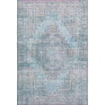 thumbnail image 2 of Addison Rugs Mayfield Premium Machine Washable Traditional Global Blue Rectangle Rug, 8' x 10', 2 of 6