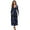 Purple Blue Floral Hummingbird, variant on FKELYI Womens Fall Dress with Pockets Purple Blue Floral Hummingbird Print V Neck Long Sleeve Maxi Dress for Wedding Guest A-Line Flowy Party Dressess, M