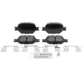 thumbnail image 2 of Bosch BE817H Bosch Blue Ceramic Brake Pads with Hardware, 2 of 5
