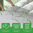 thumbnail image 4 of Mattress Topper Pillow Top Mattress Pad Cover Cooling Bed Topper Plush, Deep Pocket Breathable Pressure Relief Soft Sleep Design, for Twin Full Queen King Bed Home Use, 4 of 6