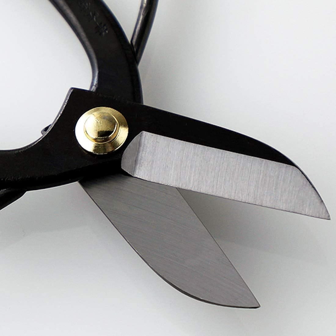 Wazakura Made in Japan Ikebana Tool Kit - Koryu Scissors + Brass Kenzan Flower Holder 2.4"