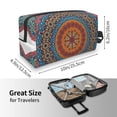 thumbnail image 5 of Honeii Mandala Print Multi-Purpose Storage Bag,Hanging Dopp Kit,Small Toiletry Bag for Traveling for Toiletries, Makeup, and Small Essentials, 5 of 7
