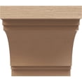 thumbnail image 2 of 5"W x 5"D x 5"H Wide Pescadero Rough Cedar Woodgrain TimberThane Corbel, Primed Tan, 2 of 6