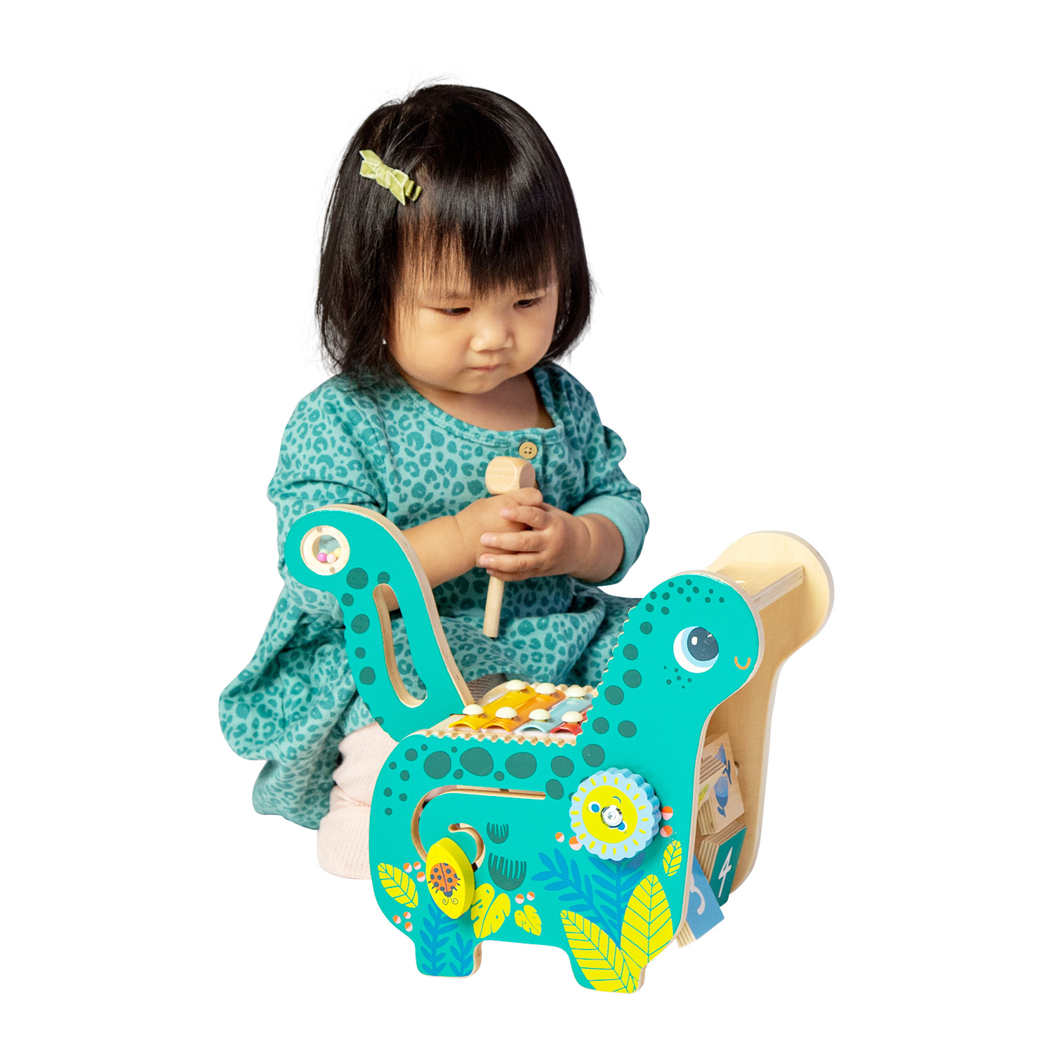 Manhattan Toy Musical Diego Dino Wooden Instrument Toy photo 5