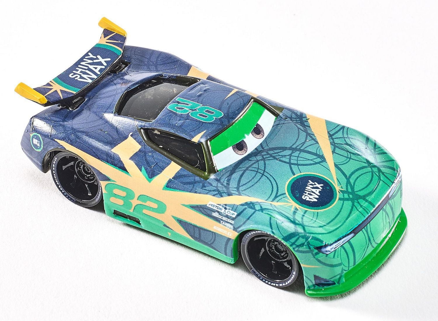 Les Bagnoles Métal Moulé sous pression shiny wax Nouveaux véhicule