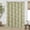 Green Floral, variant on Ombre Stripe Yarn Dyed Cotton Shower Curtain, 72" W x 72" L, Rainbow - Fabric Shower Curtains - Striped Bathroom Curtain - Farmhouse & Coastal Decor