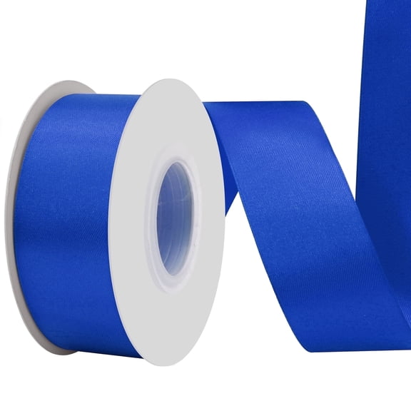 Royal Blue Double Face Ribbon 2 Inch 25 Yards