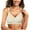 White, variant on ,Women's Push up Wireless Bras Soft Supportive Seamless Bra Comfortable Smoothing Bralettes White XXL