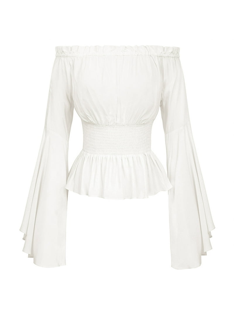 flowy white pirate dress NWT JENS PIRATE BOOTY "WYNWOOD" WHITE BOHO BRIDAL FLOWY MAXI DRESS S