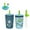 Explore, variant on Zak Designs 12oz and 15oz Kelso Straw Tumbler Set, 12oz Stainless Steel and 15oz Plastic, 2 Cups and 1 Bonus Straw, Leakproof and Perfect for Kids, Seashells