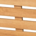 thumbnail image 6 of Baxton Studio Joaquin Modern Japandi Rustic Brown Finished Wood Queen Size Platform Bed, 6 of 7