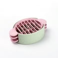 thumbnail image 3 of melotizhi Wheat Egg Cutter Split Device Food Divider Slicer Egg Slicer, Green, 3 of 3