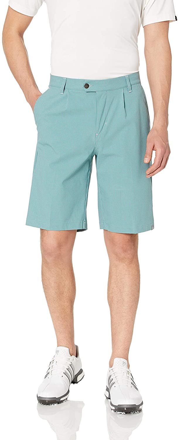 adidas gingham golf shorts