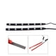 thumbnail image 3 of Indicador de se?al de giro de tira LED, 2x 6LED 5050 SMD Indicador de se?al de giro de tira de LED para motocicleta Luz intermitente ámbar Universal Ecomeon no, 3 of 5