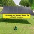 thumbnail image 5 of 2PCS 90% Shade Cloth,10x20ft Tear Resistant Sun Shade Net with Reinforced Grommet,Durable Garden Shade Tarp Cover for Greenhouse,Plant Cover, Chicken Coop,Patio and Pergola,Black, 5 of 7