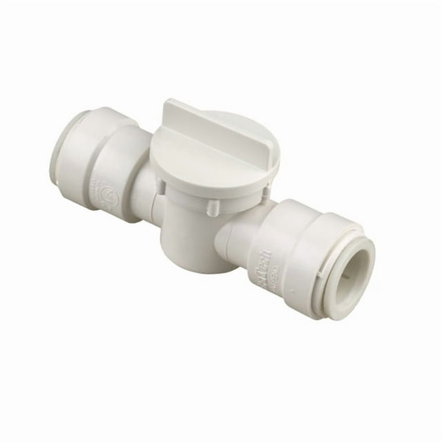 SeaTech Inc 3539-14 Fresh Water Shut Off Valve 35 Series Stop Valve Straight 3/4 Inch Female Quick Connect Copper Tube End x 3/4 Inch Female Quick Connect Copper Tube End