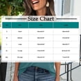 thumbnail image 2 of Craaazy Women's Relaxed Fit V Neck Blouse, Solid Color Short Sleeve Button Accent Tops, Comfy Casual Tee for Summer Gifts, 2 of 5