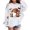 White, variant on Toddler Boys Hoodie for Kids Sweatshirt Pullover Casual Loose Cute Print Long Sleeve Hoodie Sport Top Pullover Shirts ,Size 3-4T , Red