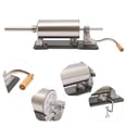 thumbnail image 3 of 4L Manual Meat Sausage Stuffer Maker Horizontal Commercial Filler Large Capacity Sausage Stuffer, 3 of 24