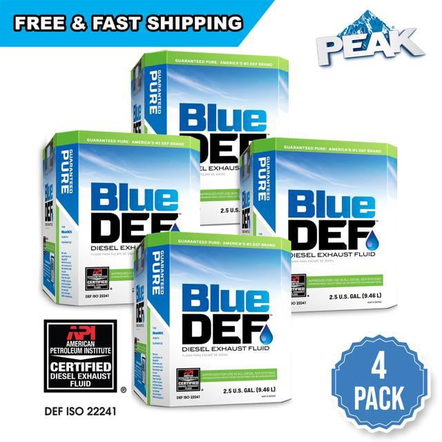 BlueDEF Diesel Exhaust Fluid Synthetic & Deionized Water 2.5 Gallon Jug