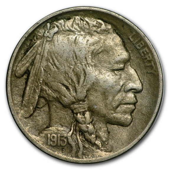 1913 Type-I Buffalo Nickel XF