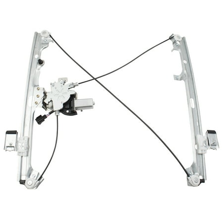 Cadillac Window Motor (BROCK Power Window Lift Regulator & Motor Assembly Driver Left Front Replacement for Chevrolet Cadillac GMC Pickup Truck SUV)