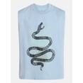 thumbnail image 5 of No Boundaries Boxy Fit Heavyweight Graphic Muscle Tank Top, Men's XS-5XL, 5 of 5