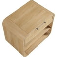 thumbnail image 5 of Meridian Furniture Windsor Solid Wood And Natural Cane Night Stand, 5 of 10