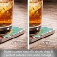 thumbnail image 6 of Thirstystone "Florida Retro" 4-Pack Tumbled Tile Coasters, 6 of 7