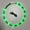 Green, variant on USB Rechargeable LED Flashing Lights Pet Collar Safety Dogs Cats Neck Bands