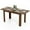 Brown, variant on Costway 47"-62" Extendable Dining Table for 4-8 People for Dining Room Home Office Black