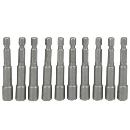 

Socket Set Socket Wrench Sets 10Pcs Hex Socket Set Steel 6 X 6.35mm With Industrial For Construction
