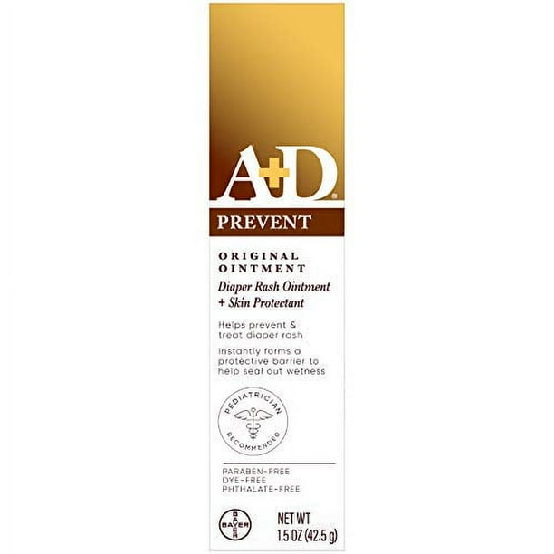 A D Original Diaper Rash Ointment Baby Skin Protectant With