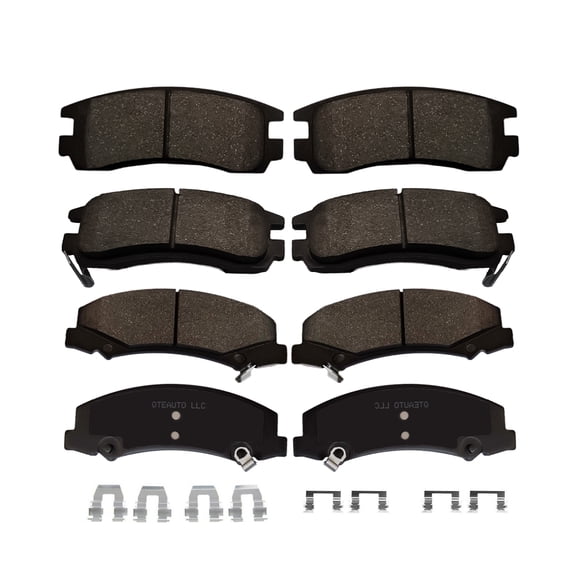 Set of 8 Front-Rear Ceramic Brake Pad Kit For 2006-2010 Chevrolet Impala