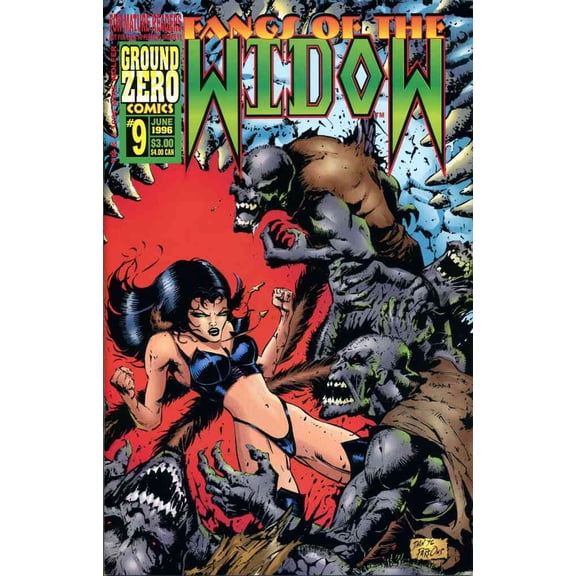 Fangs of the Widow #9 VF ; Ground Zero Comic Book