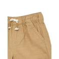 thumbnail image 2 of Wonder Nation Baby Boys Cotton Twill Drawstring Shorts, Sizes 0M-24M, 2 of 3