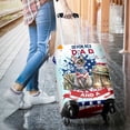 thumbnail image 3 of I'm a Devon Rex Dad and a Veteran, Nothing Scares me Happy Father's Day Travel Luggage Cover Cat Lover Kitten Owner Gifts Suitcase Dust Protective Decor - 00006, 3 of 5