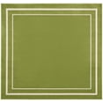 thumbnail image 2 of Nourison Essentials Indoor/Outdoor Green Ivory 5' x square Area Rug, (5 Square), 2 of 9