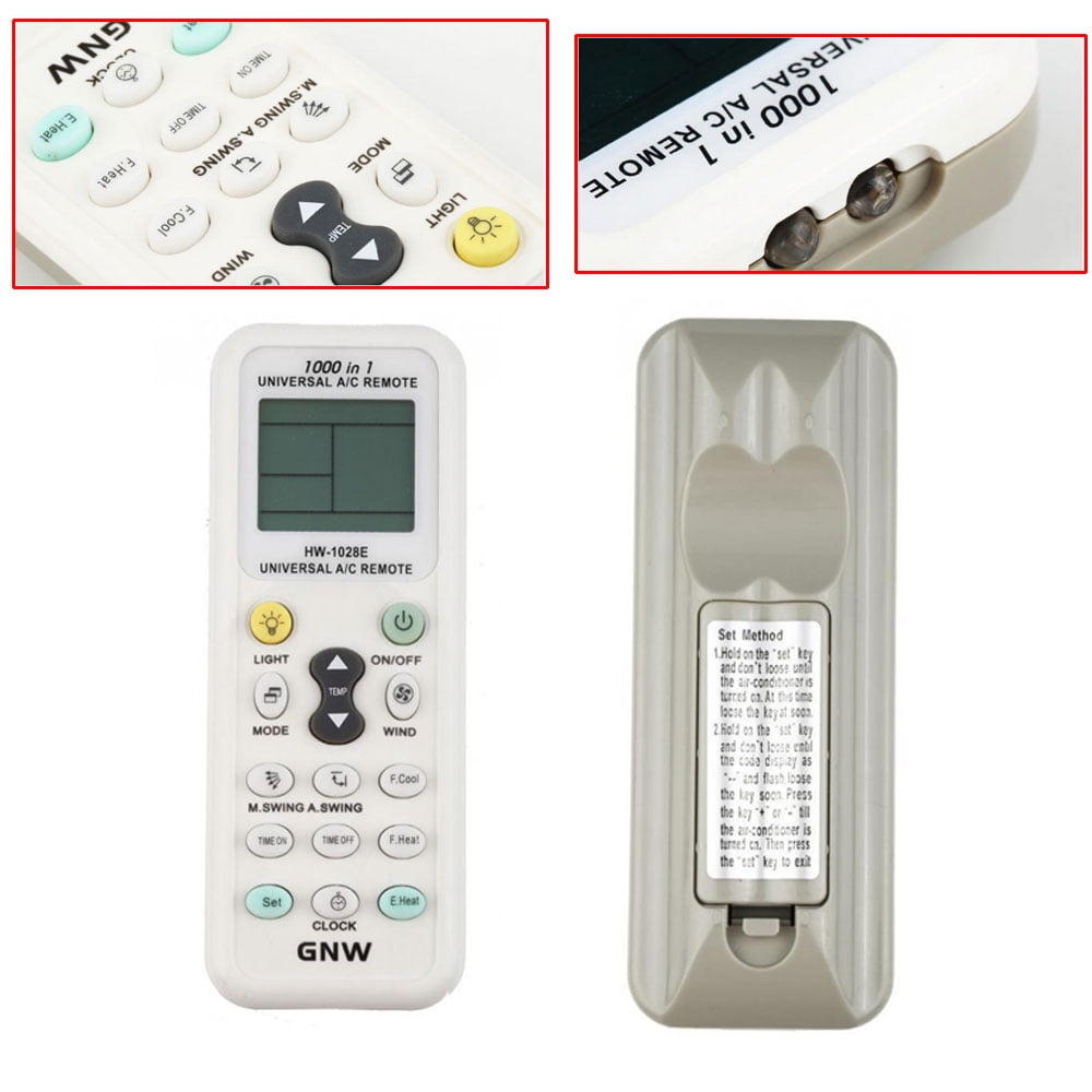 Universal Display A/C Multi Function Air Conditioner Remote Control
