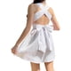 thumbnail image 5 of Txlixc Vestido Sin Mangas Sin Espalda Para Mujer, Estampado De Flores Plisado Vendajes De Amarre Verano Casual Corte Suelto Corto De Una Pieza Txlixc  Moda, 5 of 9