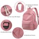 thumbnail image 5 of Mochila Unineovo School para niñas adolescentes, pana rosa, 15.6 pulgadas, 5 of 8