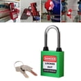 thumbnail image 4 of s de Seguridad Grillete de material acero Ligero Verde Yotijar Candados para equipaje, 4 of 8