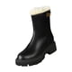 thumbnail image 3 of Botas De Invierno Para Mujer Botines Con Cierre De Cremallera Casual Zapatos Antideslizantes 38 Negro Sunnimix botas de nieve, 3 of 8