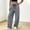 Dark Gray, variant on Athletic Pants For Womens Liweisiy Drawstring Elastic High Waist Loose Solid Color Trousers Casual Breathable Gym Workout Pants Black 3XL