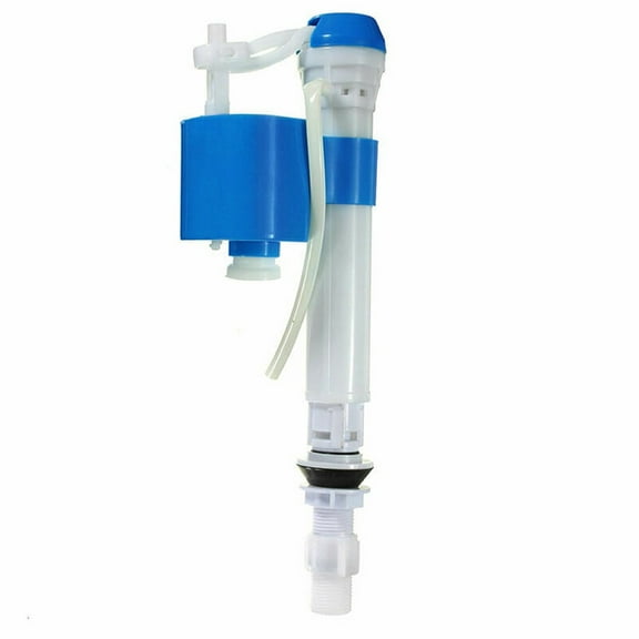 TOP-MAX ABS Toilet Fill Valve Adjustable Range 20-30 cm/7.87"-11.81" for Repair and Maintaining White and Blue