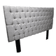 thumbnail image 3 of Cabecera El Bazar Store Capitonada Soho Plata King Size, 3 of 6